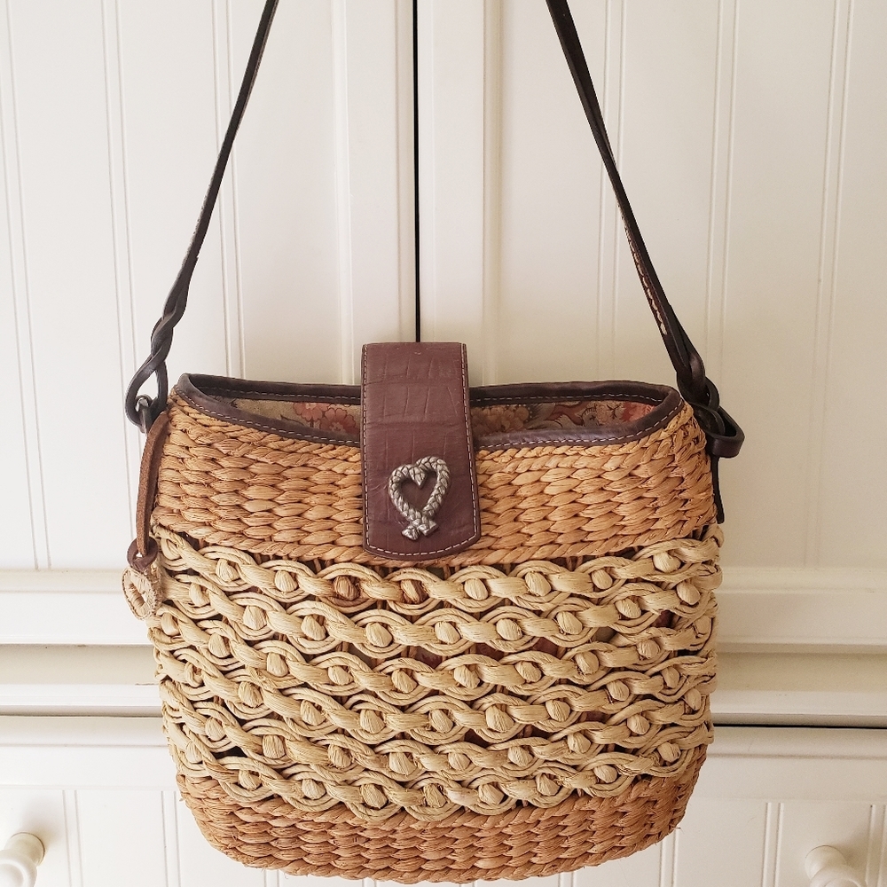 Brighton Basket Weave Shoulder Bag